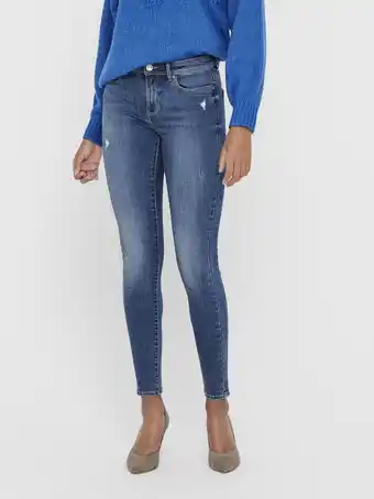 Bol.com ONLY ONLWAUW MID SKINNY BJ114-3 NOOS Dames Jeans - Maat XL X L34 aanbieding