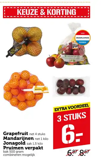 Coop Fruit aanbieding