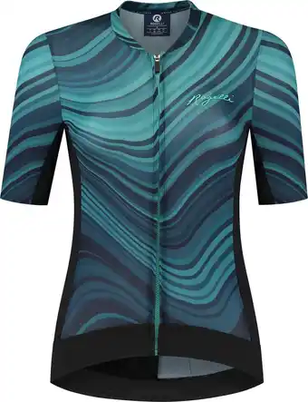 Bol.com Rogelli Lynn Fietsshirt - Korte Mouwen - Dames - Blauw - Maat S aanbieding