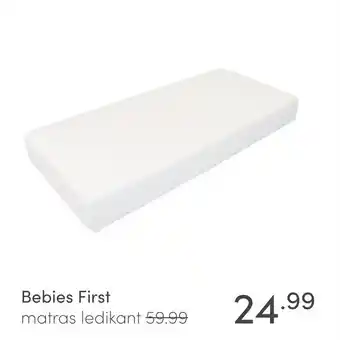 Baby & Tiener Bebies First matras ledikant aanbieding