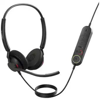 Conrad Jabra Engage 40 Over Ear headset Telefoon Kabel Stereo Zwart Ruisonderdrukking (microfoon) Volumeregeling aanbieding