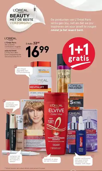 Etos L'Oreal Paris 2 stuks aanbieding