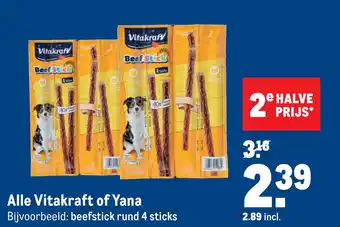 Makro Alle Vitakraft of Yana aanbieding