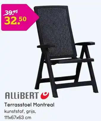 Leen Bakker Alibert Terrasstoel Montreal 111*67*63 cm aanbieding