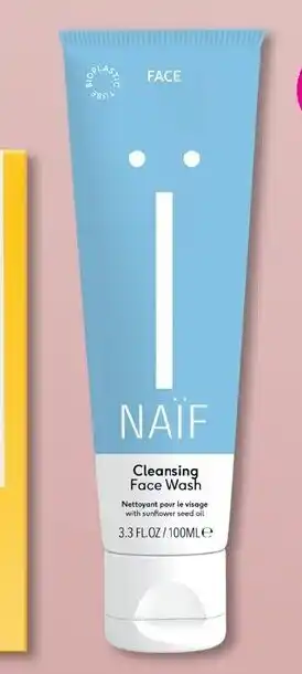 Etos Naif Reinigende Face Wash 100 ml aanbieding