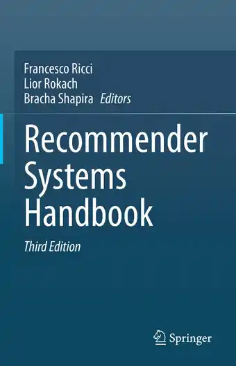 Bol.com Recommender Systems Handbook aanbieding