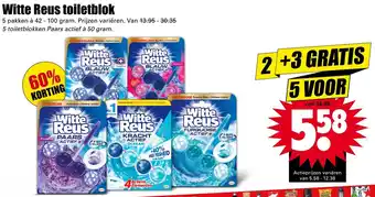 Dirk Witte Reus toiletblok aanbieding