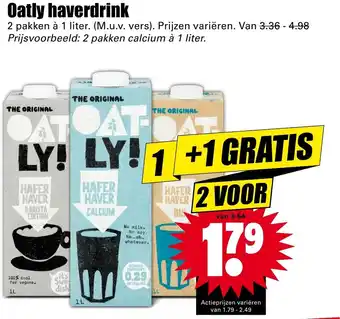 Dirk Oatly haverdrink aanbieding