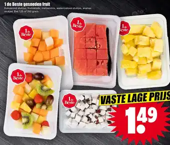 Dirk 1 de Beste gesneden fruit 125-250g aanbieding