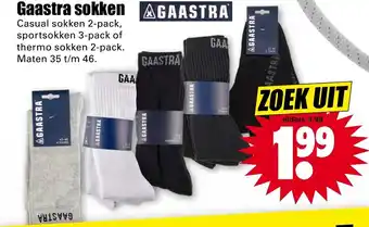 Dirk Gaastra sokken aanbieding