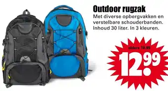 Dirk Outdoor rugzak aanbieding