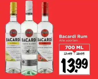 Vomar Voordeelmarkt Bacardi rum 700ml aanbieding