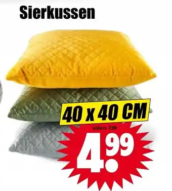 Dirk Sierkussen 40 x 40cm aanbieding