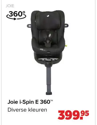 Baby-Dump Joie i-Spin E 360 aanbieding