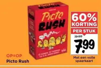 Vomar Voordeelmarkt Goliath Picto Rush aanbieding