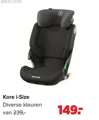 Baby-Dump Kore i-Size aanbieding