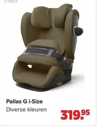 Baby-Dump Pallas G i-Size aanbieding