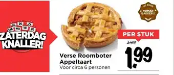 Vomar Voordeelmarkt Verse roomboter appeltaart aanbieding