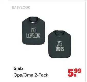 Baby-Dump Slab aanbieding