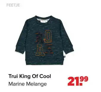 Baby-Dump Trui King Of Cool aanbieding