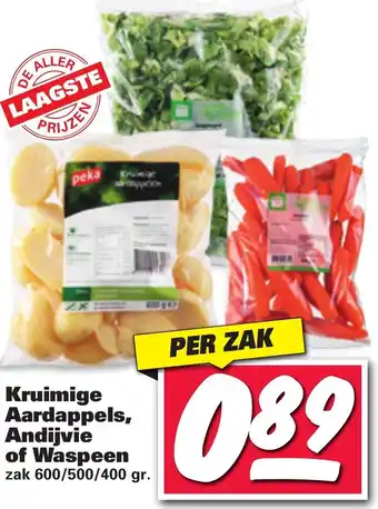 Nettorama Kruimige Aardappels, Andijvie of Waspeen aanbieding