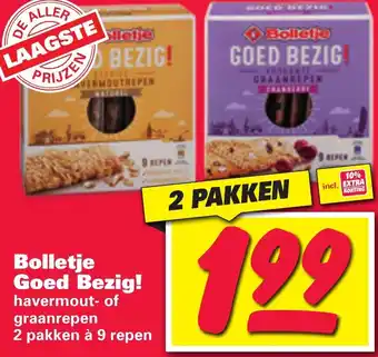 Nettorama Bolletje goed bezig aanbieding