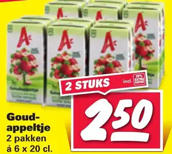 Nettorama Goud-appeltje aanbieding