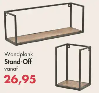 Kruit & Kramer Wandplank stand-off aanbieding