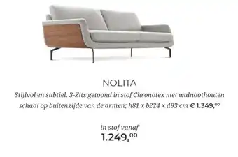 Kruit & Kramer Nolita aanbieding