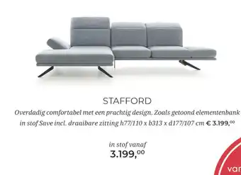 Kruit & Kramer Stafford aanbieding