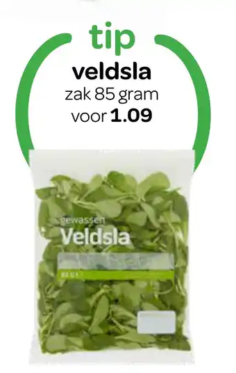 Spar Veldsla 85g aanbieding