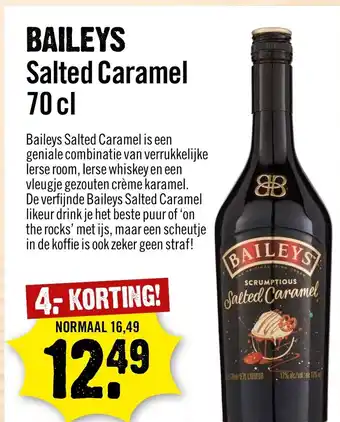 Dirck 3 Baileys Salted Caramel 700ml aanbieding