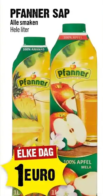 Dirck 3 Pfanner Sap 1L aanbieding