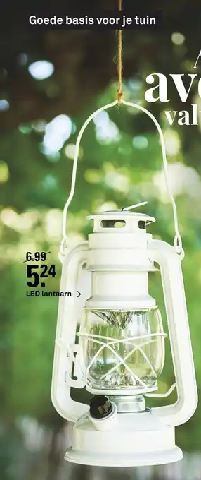 Karwei LED lantaarn aanbieding