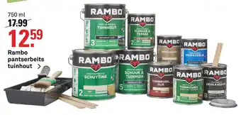 Karwei Rambo pantserbeits tuinhout 750ml aanbieding