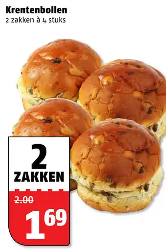 Poiesz Krentenbollen aanbieding