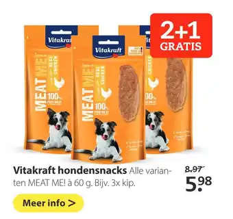 Pets Place Vitakraft hondensnacks A 60g aanbieding