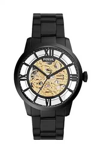 Amazon 44 mm Townsman Automatic Zwart Roestvrijstalen Horloge aanbieding