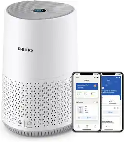 Amazon Philips Luchtreiniger 600-Serie, Energiezuinig met Smart Sensor, Voor mensen met een allergie, HEPA-filter verwijdert 99,97% aanbieding