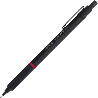 Amazon rOtring 1904257 Rapid Pro Potlood 0,7 mm, Mat Zwart aanbieding