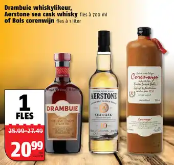 Poiesz Drambuie whiskylikeur aerstone sea cask whisky of bols corenwijn aanbieding