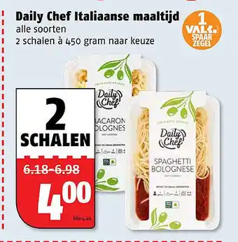 Poiesz Daily Chef Italiaanse maaltijd 450g aanbieding