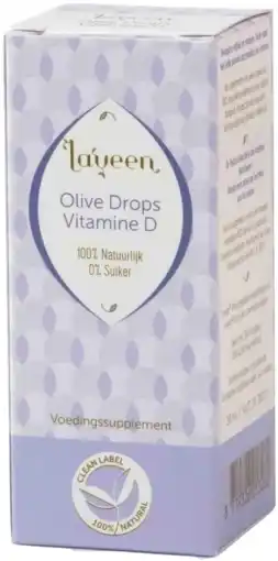 De Online Drogist Laveen Olive Drops Vitamine D Druppels aanbieding
