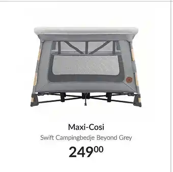 Babypark Maxi-Cosi Swift Campingbedje Beyond Grey aanbieding