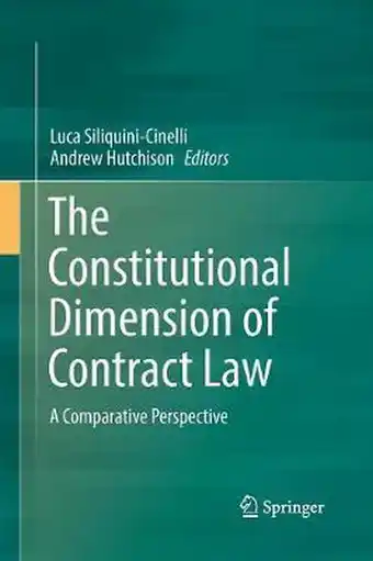 Bol.com The Constitutional Dimension of Contract Law aanbieding