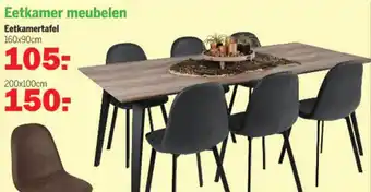 Van Cranenbroek Eatkamertafel 160x90cm aanbieding