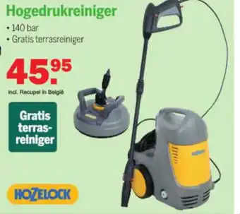 Van Cranenbroek Hozelock Hogedrukreiniger 140 bar aanbieding