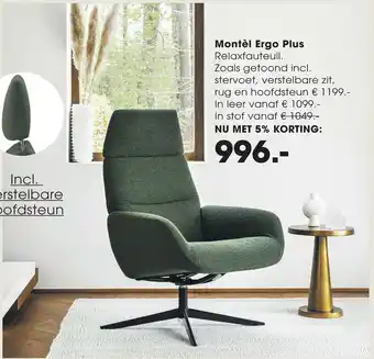 Montel Montel Ergo Plus aanbieding