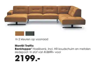 Montel Montel Traffic Banktopper aanbieding