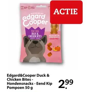 Pets Place Edgard&Cooper Hondensnacks 50g aanbieding